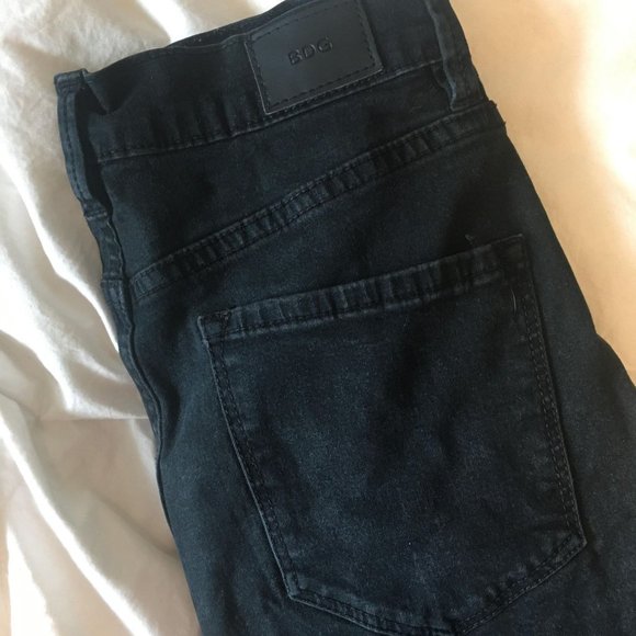 BDG Twig High Rise Faded Black Jeans - Picture 5 of 5